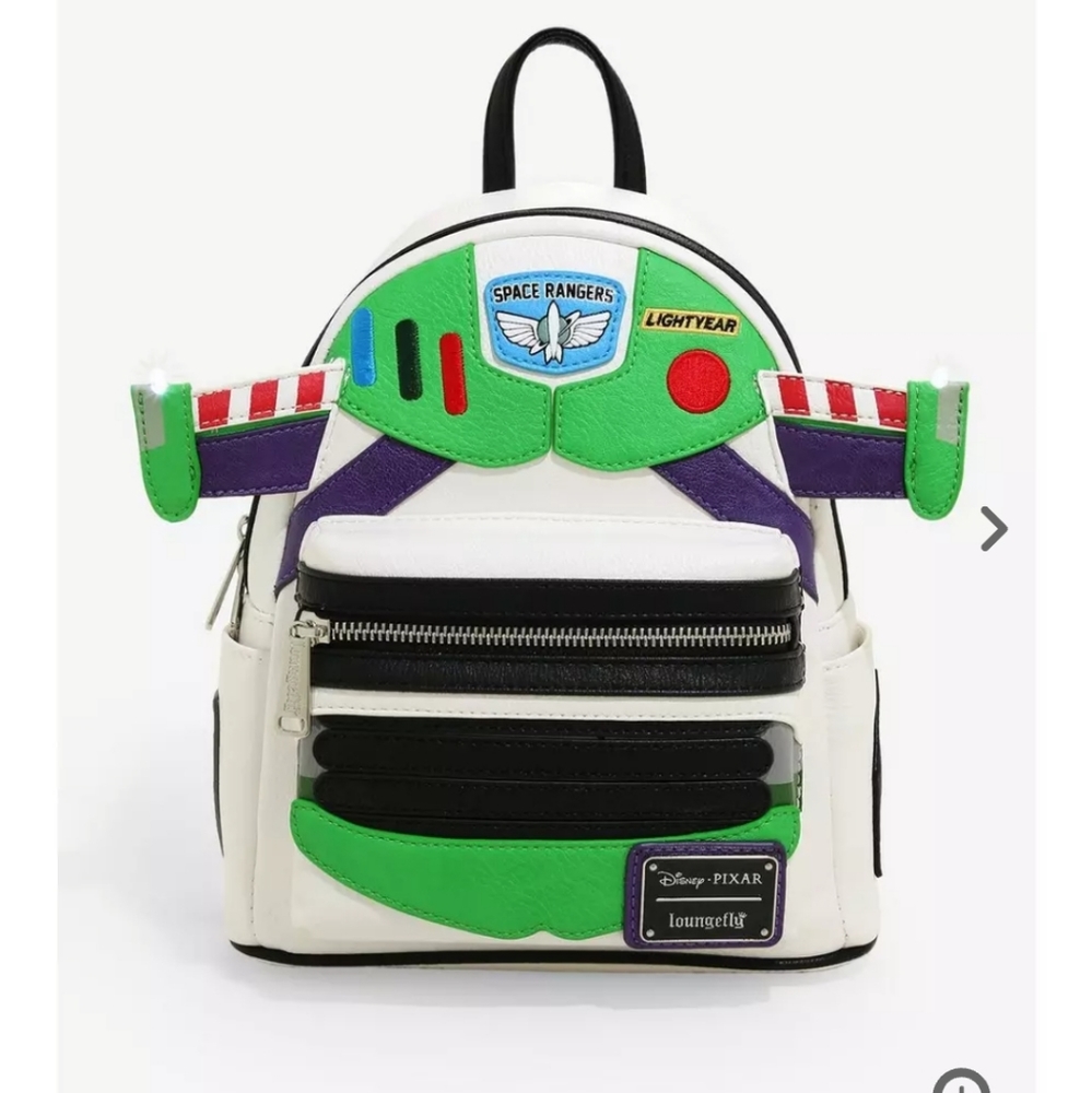 Disney buzz lightyear Light up loungefly backpack